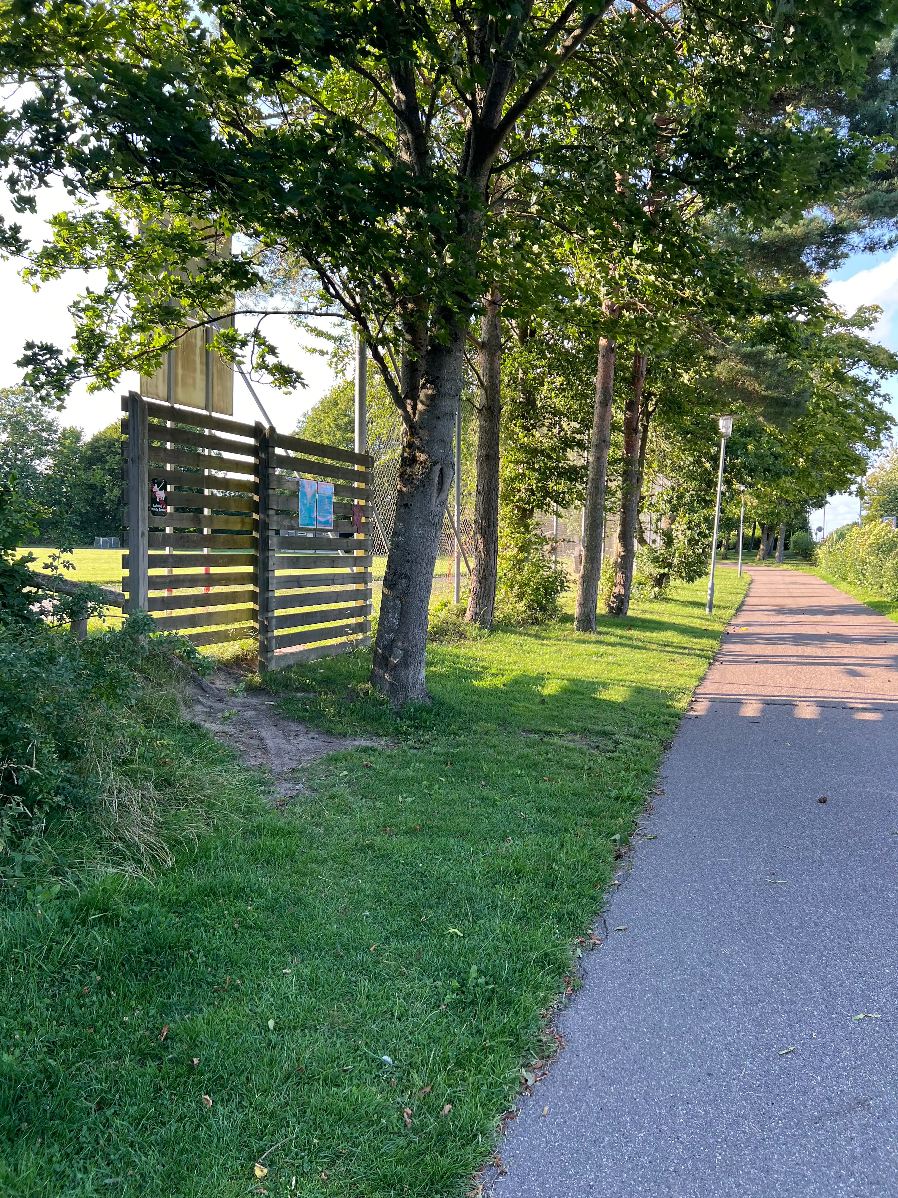 Indgang, sluse